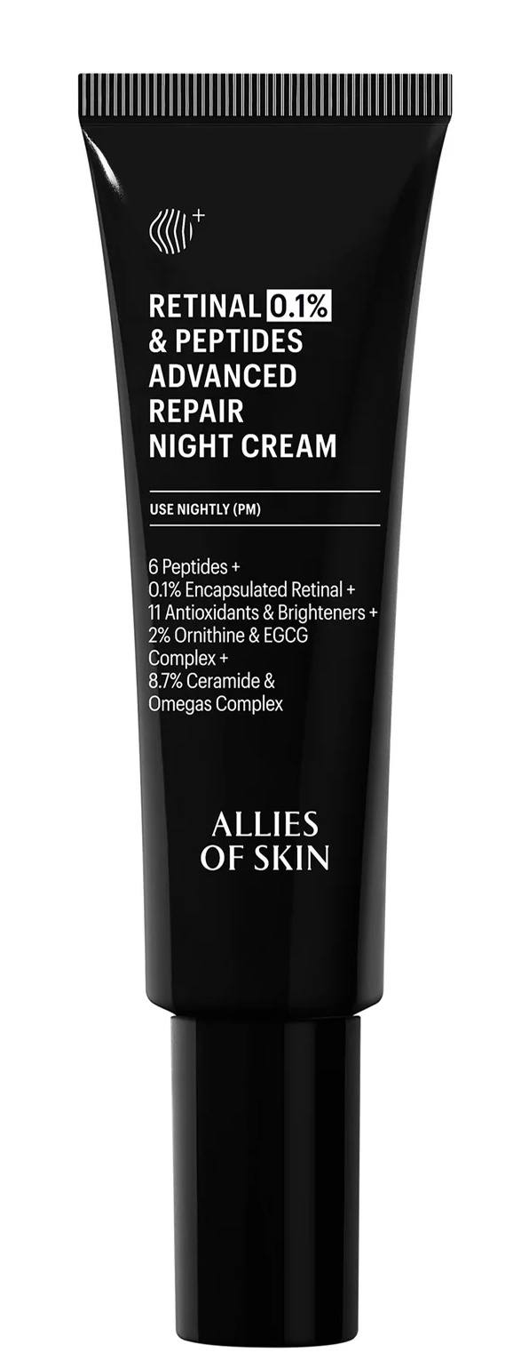 Allies of Skin Retinal 0.1 % & Peptides Advanced Repair Night Cream