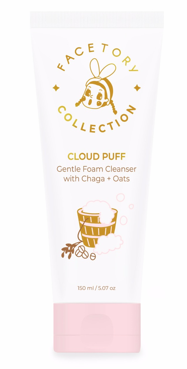 Facetory Cloud Puff Gentle Foam Cleanser