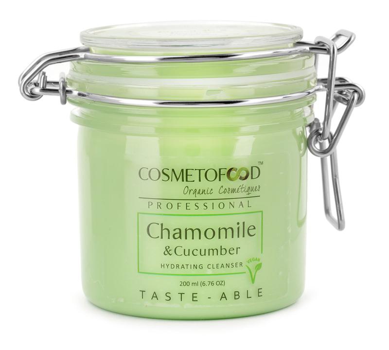 Cosmetofood Chamomile & Cucumber Hydrating Cleanser