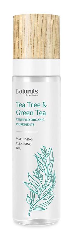 NATURALS BY WATSONS Tea Tree&Green Tea Mattifying Cleansing Gel