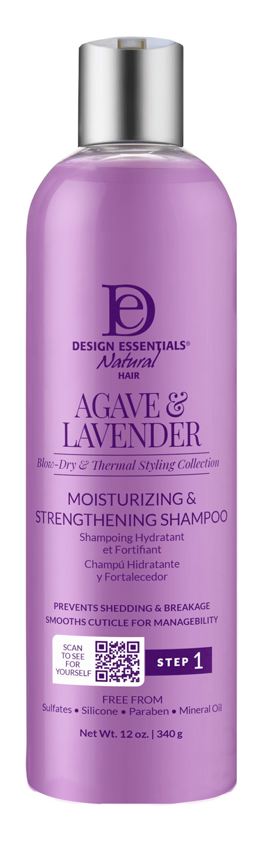 Design Essentials Agave & Lavender Hair Bath