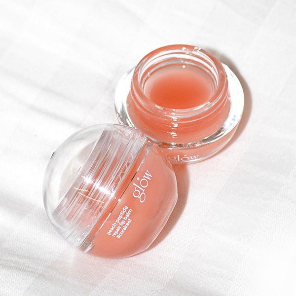 Glow Peach Peptide Repair Lip Balm