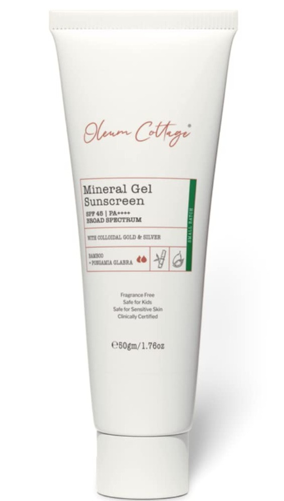 Oleum Cottage Mineral Gel Sunscreen SPF 45 Pa++++