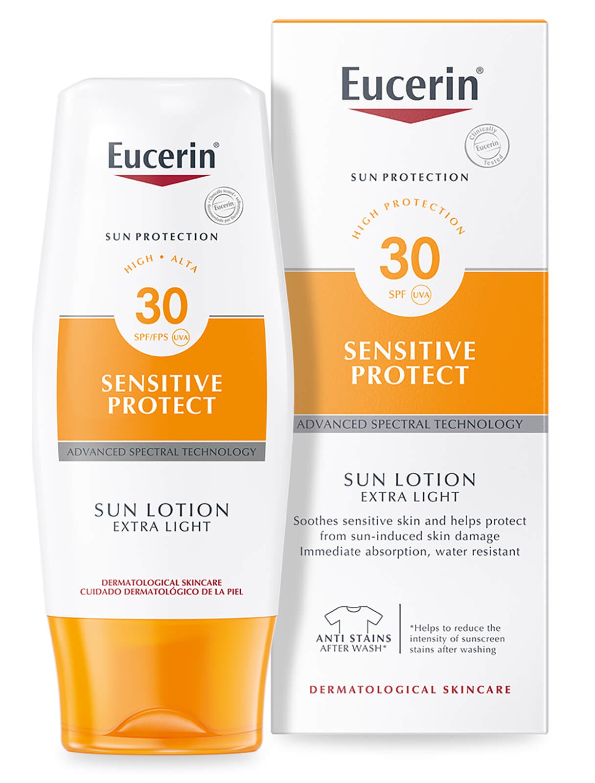 Eucerin Sensitive Protect Sun Lotion Extra Light SPF 30