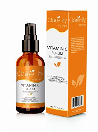 Claire-ity Vitamin C Serum With Hyaluronic Acid And Vitamin E