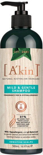 A'KIN Fragrance Free Mild And Gentle Shampoo