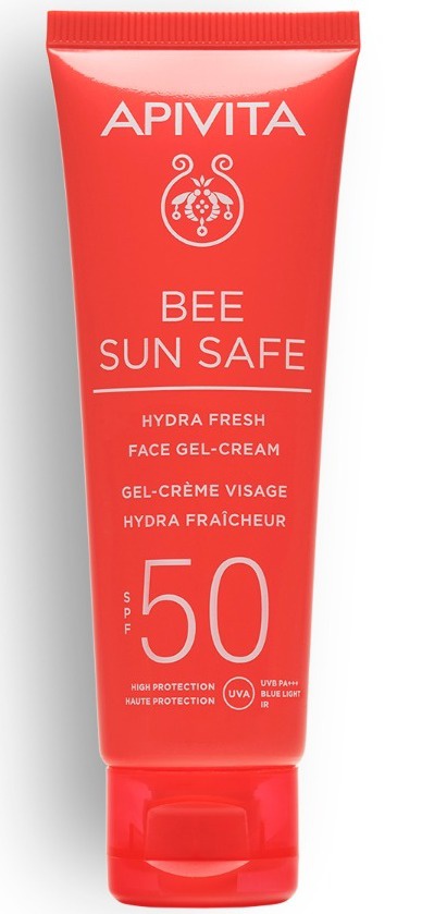 Apivita Bee Sun Safe Hydra Fresh Face Gel-Cream SPF 50