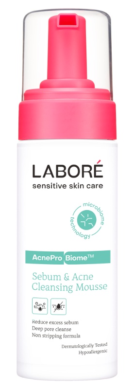 Laboré Acne Pro Biome Sebum And Acne Cleansing Mousse