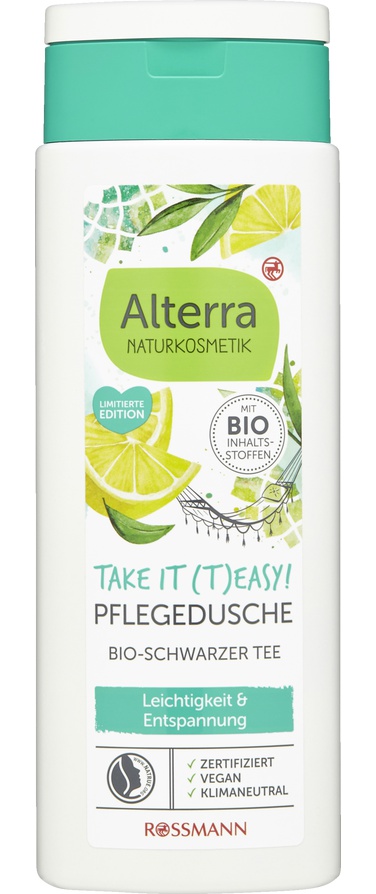 Alterra Take It (T)easy! Pflegedusche Bio-Schwarzer Tee