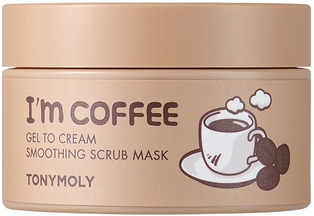TonyMoly I'm Coffee Gel To Cream Smoothing Scrub Mask