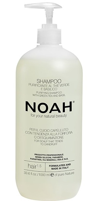 NOAH Purifying Shampoo With Green Tea And Basil