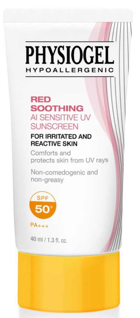 Physiogel Red Soothing AI Sensitive UV Sunscreen SPF50+/PA+++