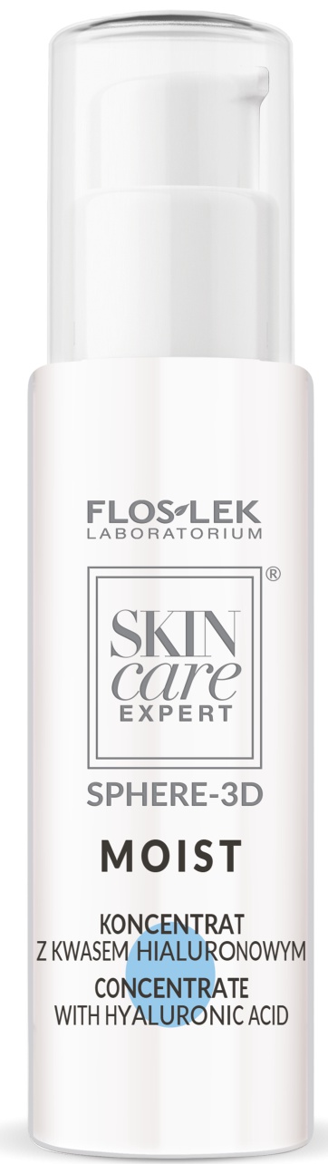 Floslek Skin Care Expert Sphere-3D Moist Concentrate With Hyaluronic Acid