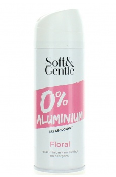 Soft&Gentle Deodorant Spray Floral Aluminium Free