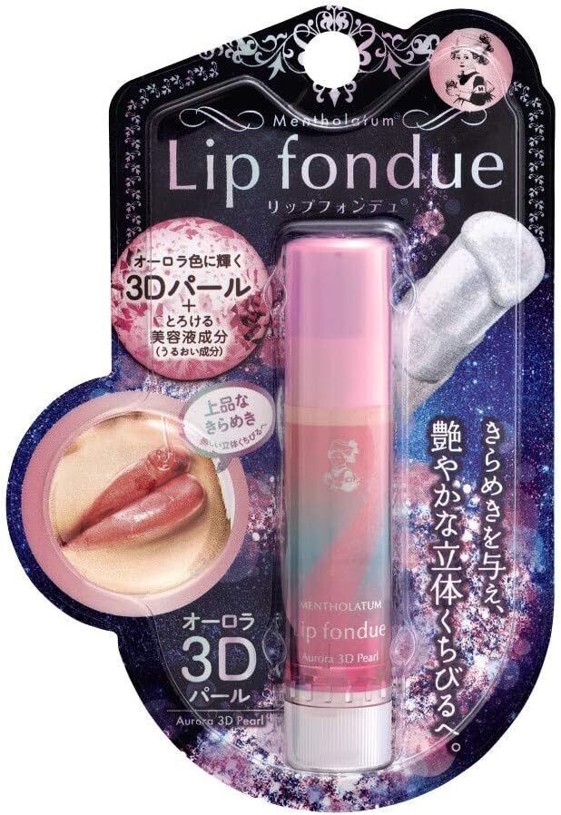 Rohto Mentholatum Lip Fondue - Aurora 3d Pearl