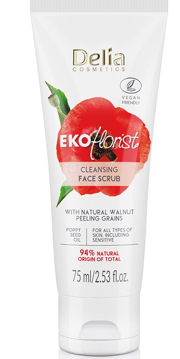 Delia Cosmetics Eko Florist Cleansing Face Scrub