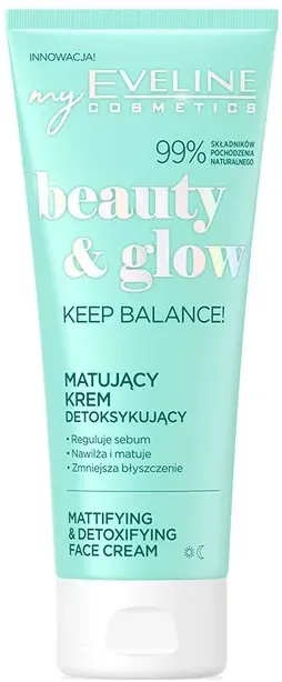 Eveline Beauty & Glow Keep Balance! Mattifying And Detoxifying Cream