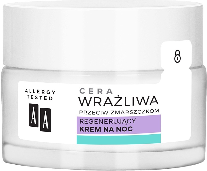 AA Sensitive Skin Anti Wrinkle Regenerating Night Cream