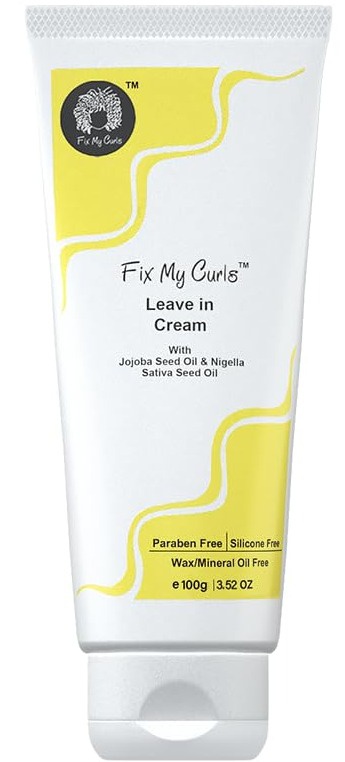 Fix My Curls Leave In Cream For Curly And Wavy Hair