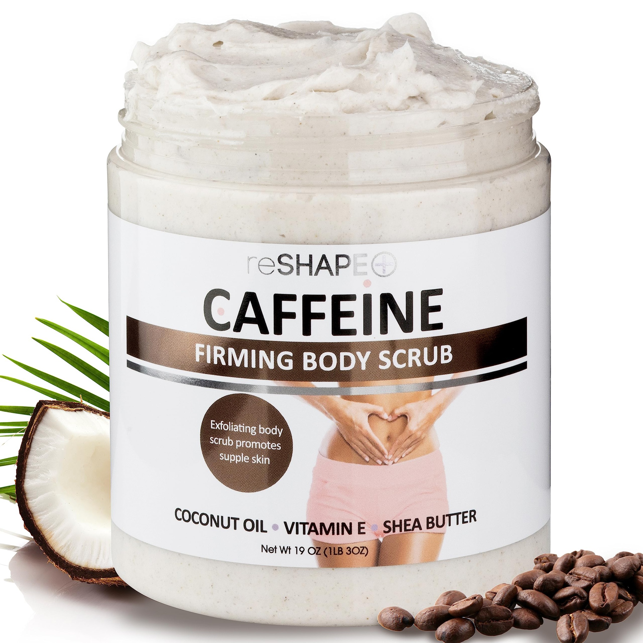 Reshape+ Caffeine Firming Body Scrub