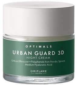 Oriflame Night Cream Urban Guard 3D Optimals