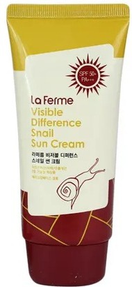 La Ferme Visible Difference Snail Sun Cream