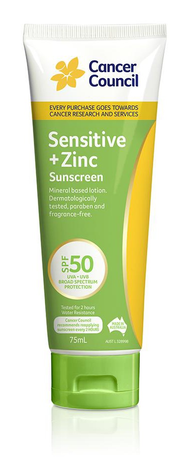 Cancer Council Sensitive Moisturizing Sunscreen SPF50+