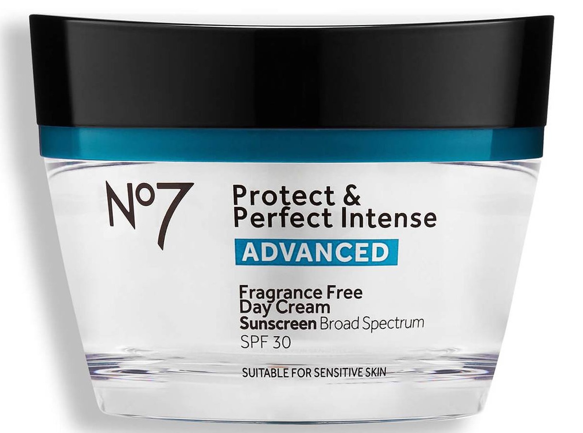 No7 Protect & Perfect Intense Advanced Fragrance Free Day Cream SPF 30