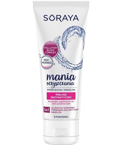 Soraya Cleansing Mania Enzymatic Peeling For Dry And Sensitive Skin