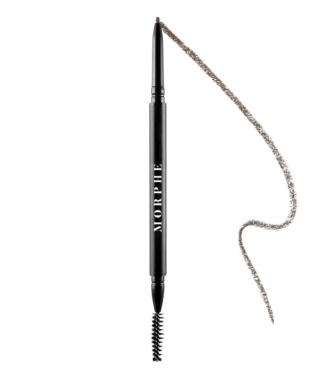 Morphe Micro Brow Dual-ended Pencil & Spoolie - Chocolate Mousse