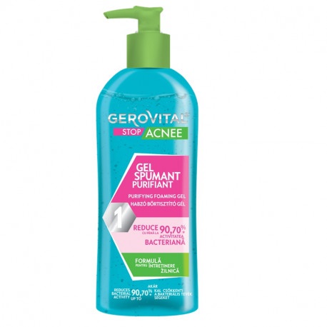 Gerovital Stop Acnee Gel De Curatare