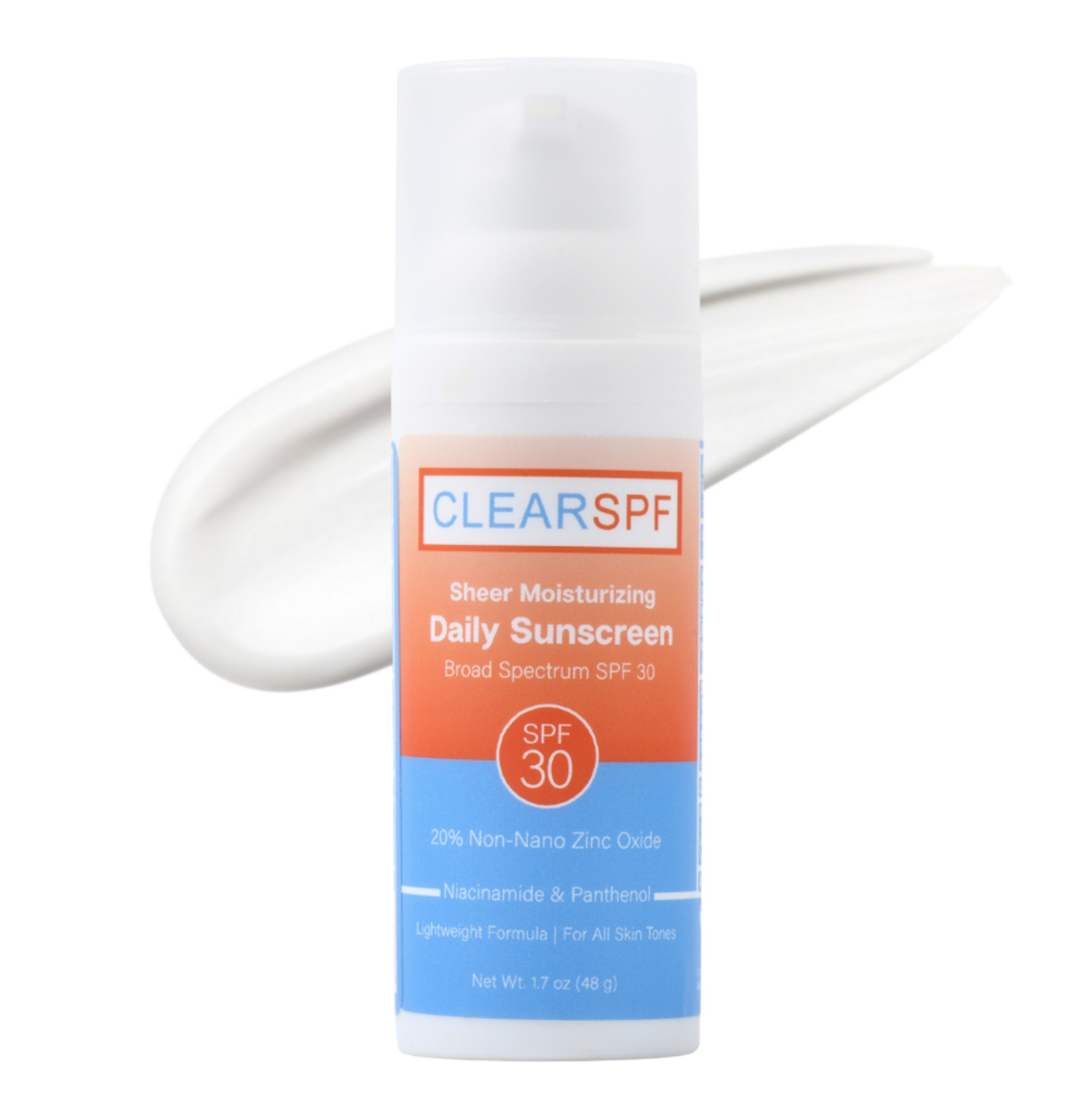 Suntegrity Clearspf Sheer Moisturizing Daily Sunscreen, Broad Spectrum SPF 30