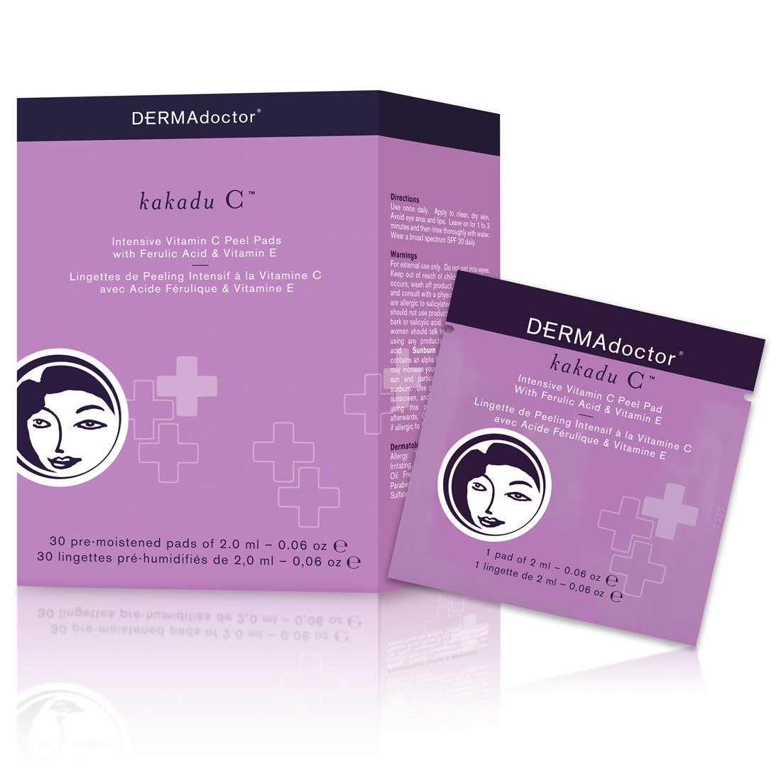 Dermadoctor Kakadu C Intensive Vitamin C Peel Pad With Ferulic Acid & Vitamin E