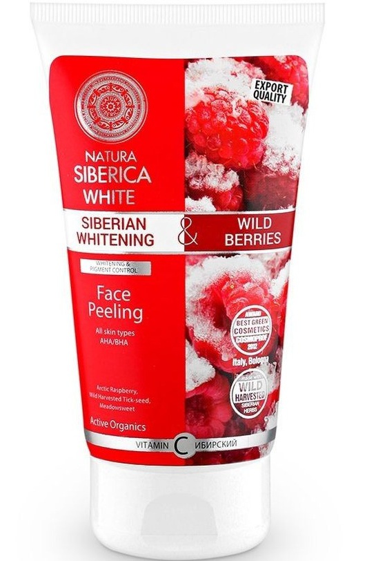 Natura Siberica White Siberian Whitening & Wild Berries Face Peeling