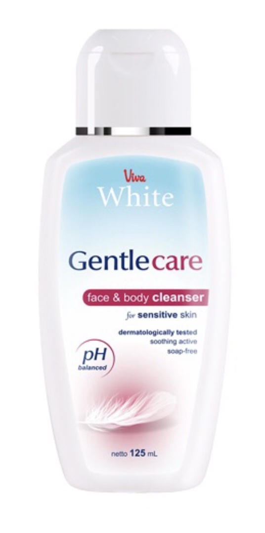 Viva Cosmetics White Gentle Care Face & Body Cleanser