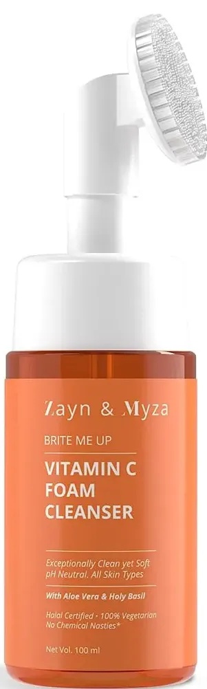 ZM Zayn and Myza Brite Me Up Vitamin C Foaming Face Wash ingredients ...