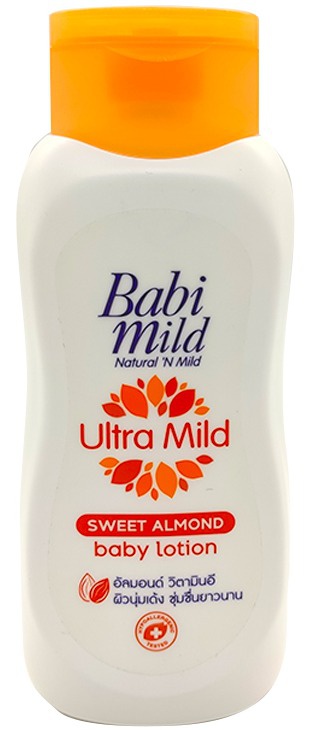 Babi Mild Ultra Mild Sweet Almond Baby Lotion