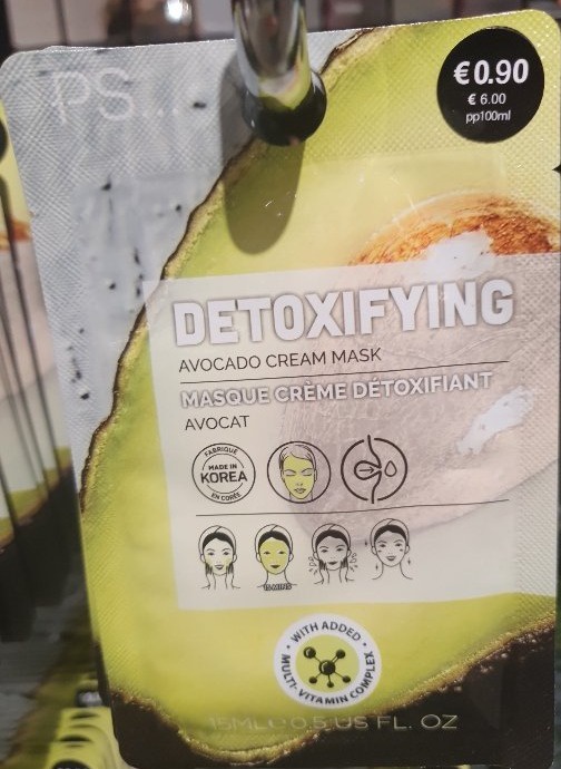 Ps... Cosmetics Detoxifying Avocado Cream Mask With Vitamin Complex