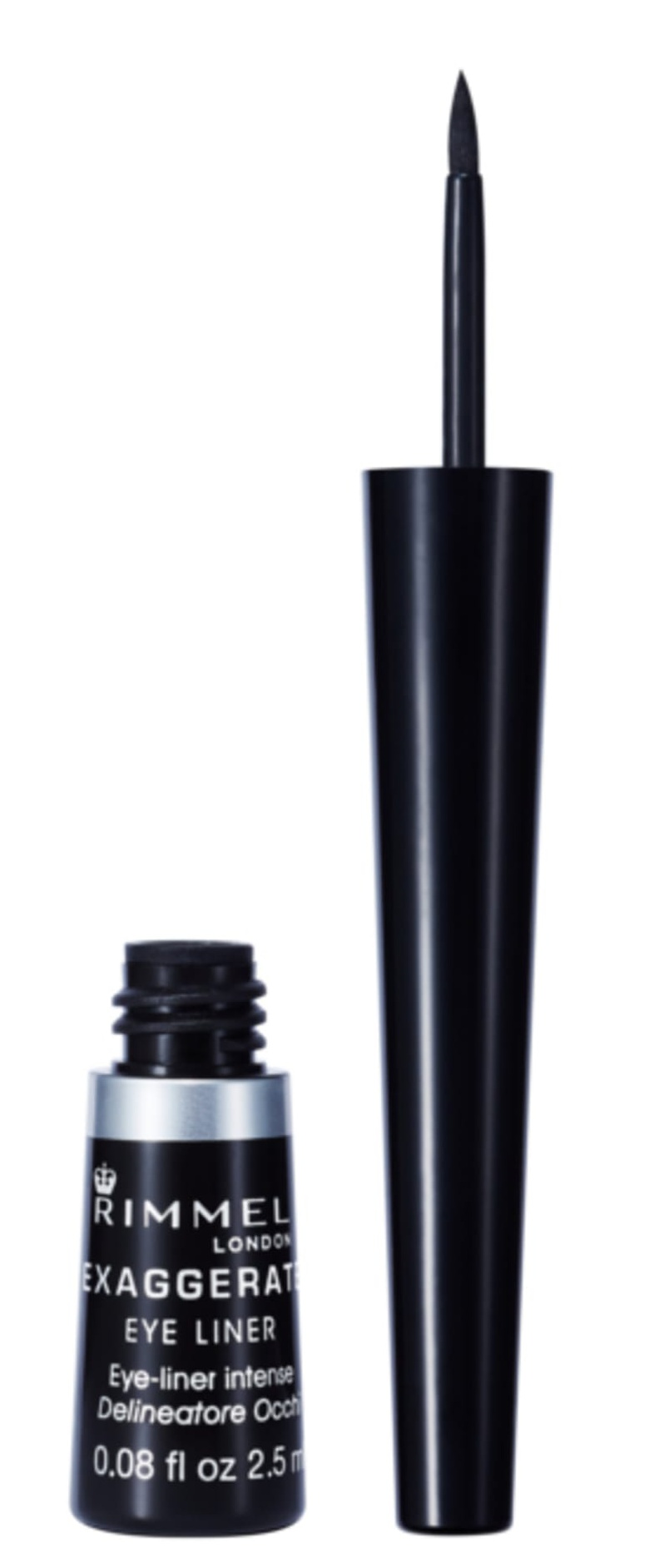 Rimmel London Xaggerate Liquid Eye Liner In 100% Black