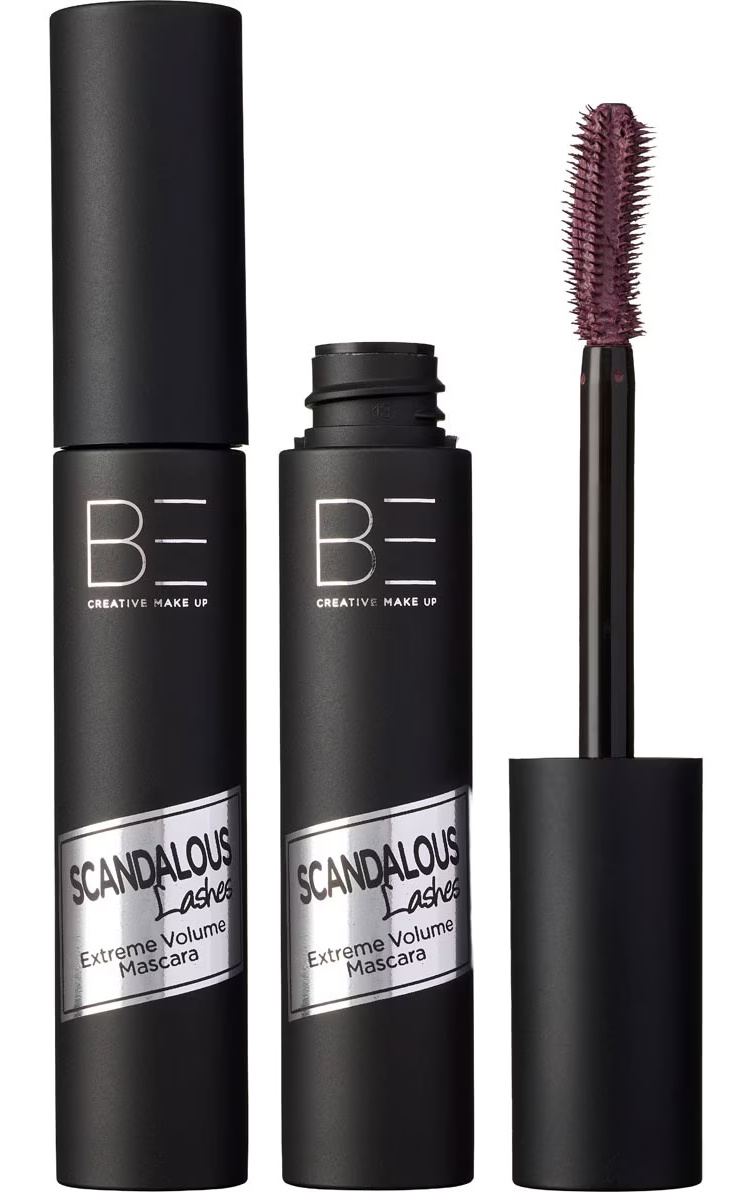 Be Creative Scandalous Lashes Extreme Volume Mascara Burgundy