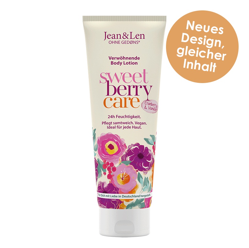 Jean & Len Cranberry Vanilla Body Lotion