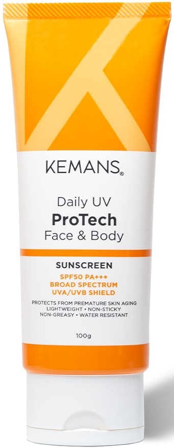Kemans Daily UV Protech Face & Body Sunscreen