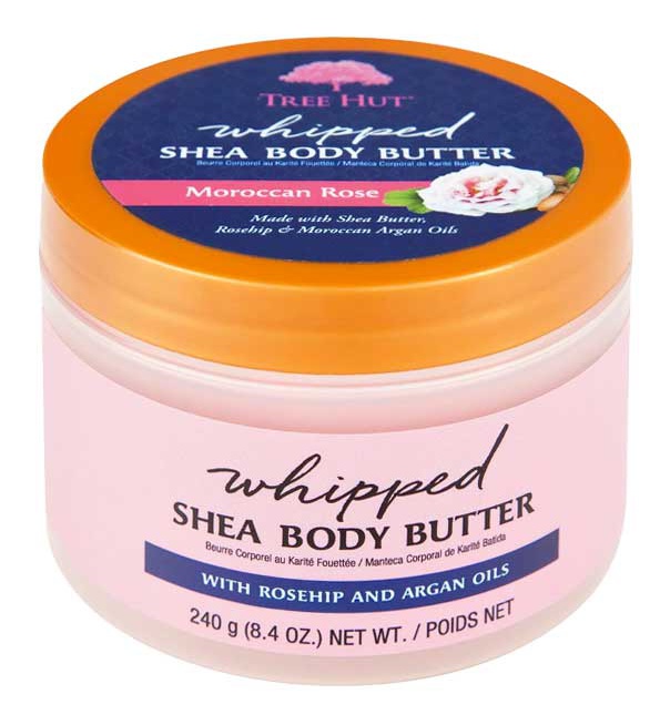 Tree Hut Whipped Shea Body Butter, Moroccan Rose