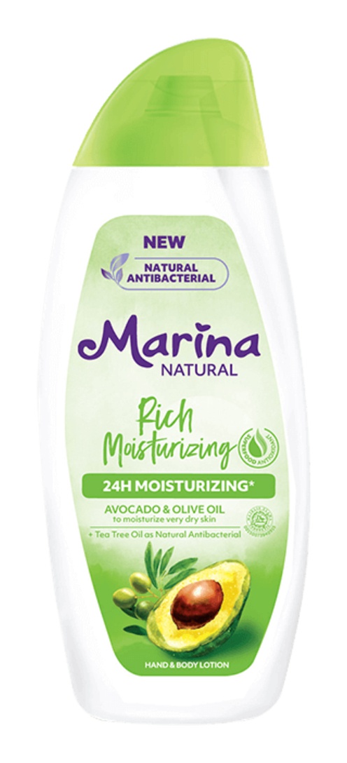 Marina Natural Rich Moisturizing Avocado & Olive Oil