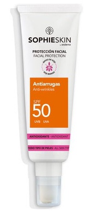 SophieSkin Crema Facial Solar Antiarrugas SPF50+