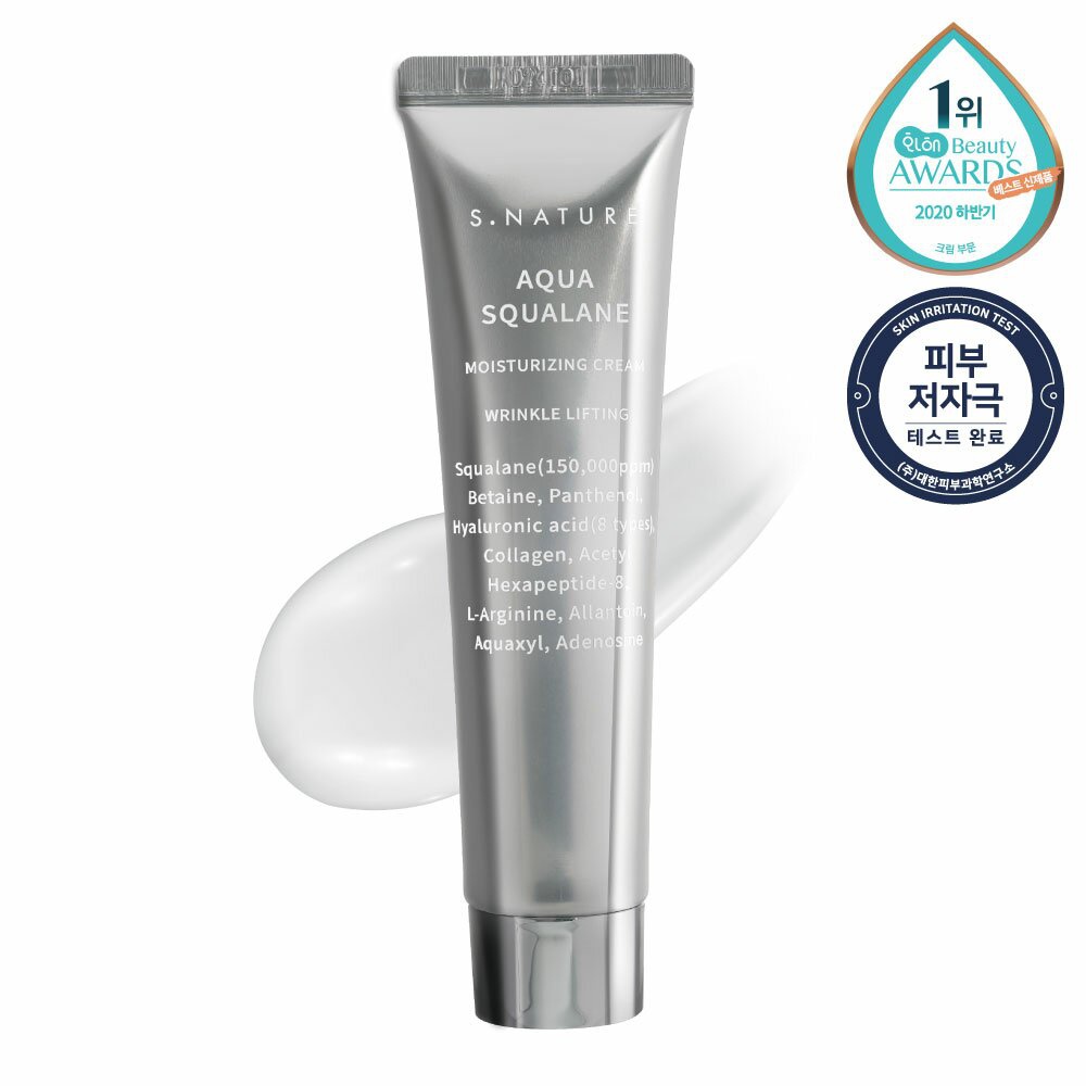 S.NATURE Aqua Squalane Moisturizing Cream