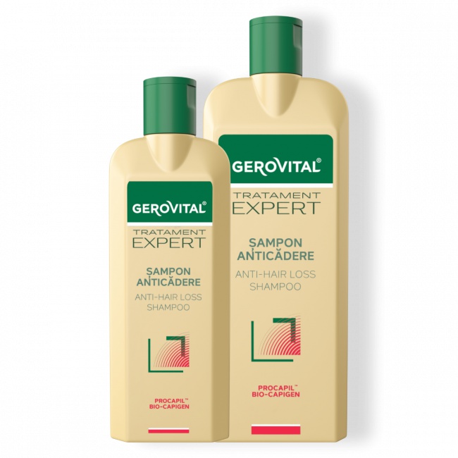 Gerovital Tratament Expert Șampon Anticădere Anti-hair Loss Shampoo