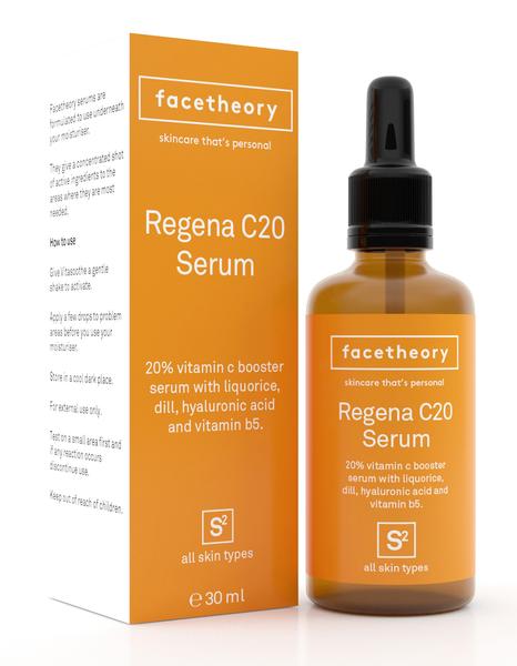 Facetheory Regena C20 20% Stabilized Vitamin C Serum
