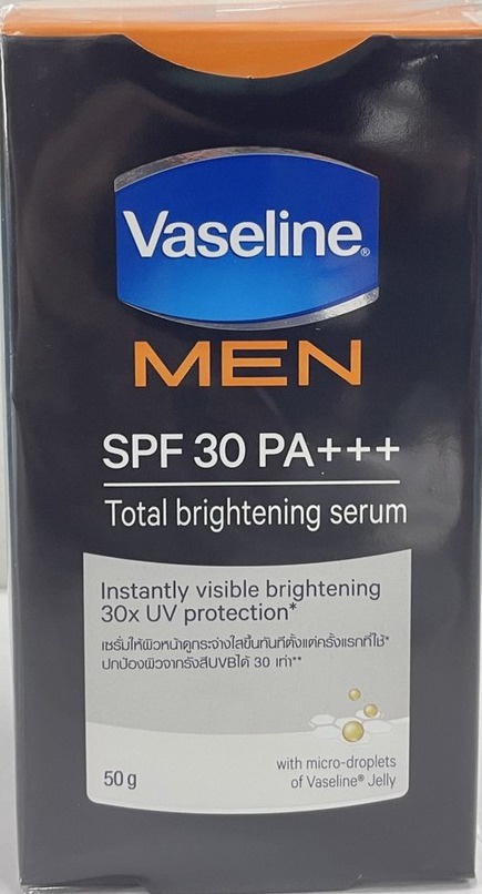 Vaseline MEN Total Brightening​ Serum SPF30  Pa+++