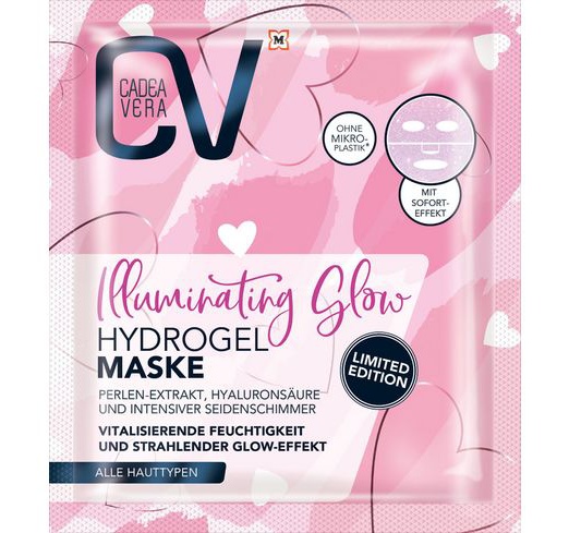 CadeaVera CV Illuminating Glow Hydrogel Maske